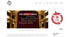 Desktop Screenshot of criticscircle.org.uk