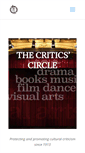 Mobile Screenshot of criticscircle.org.uk
