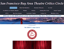 Tablet Screenshot of criticscircle.org